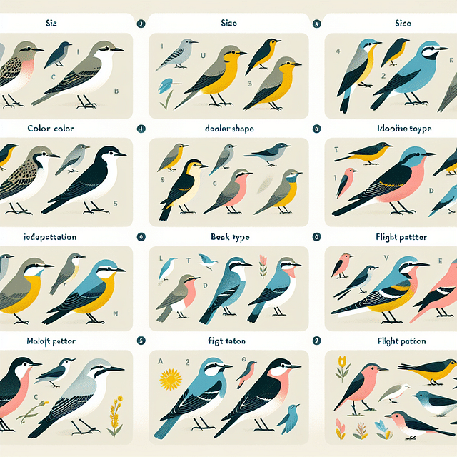 local bird species identification guide