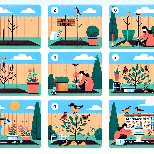 maintaining a healthy bird-friendly garden