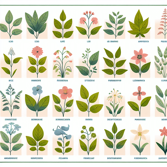 native plants of [Your Region] identification chart