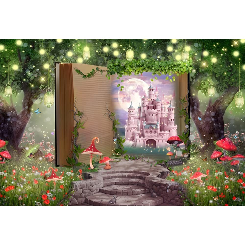 Fireflies in wildflowers