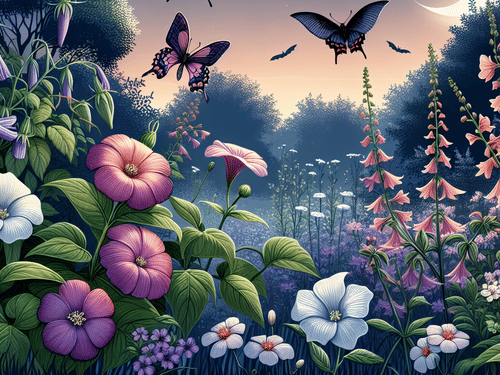 Beyond Bees: Attracting Butterflies, Moths, and Bats for Nighttime Pollination