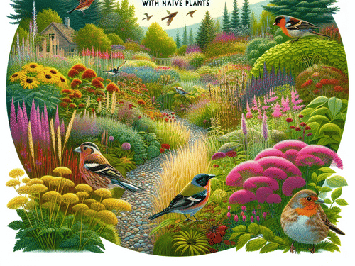 Birds of a Feather: Designing a Low Maintenance Bird Garden with Native Plants