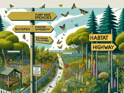 Creating a Habitat Highway: How to Connect Your Garden to Larger Ecological Networks
