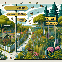 Creating a Habitat Highway: How to Connect Your Garden to Larger Ecological Networks