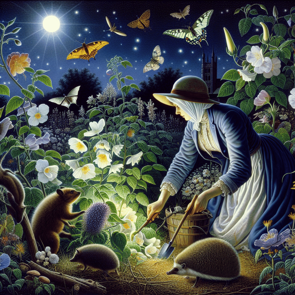 Gardening for the Night Shift: Attracting Nocturnal Pollinators and Wildlife