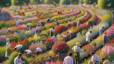 Gardening with a Purpose: Creating Corridors for Pollinator Migration