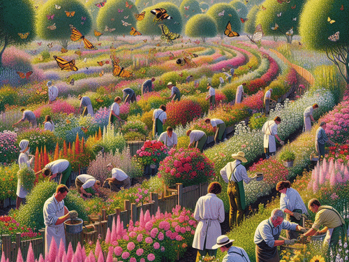 Gardening with a Purpose: Creating Corridors for Pollinator Migration